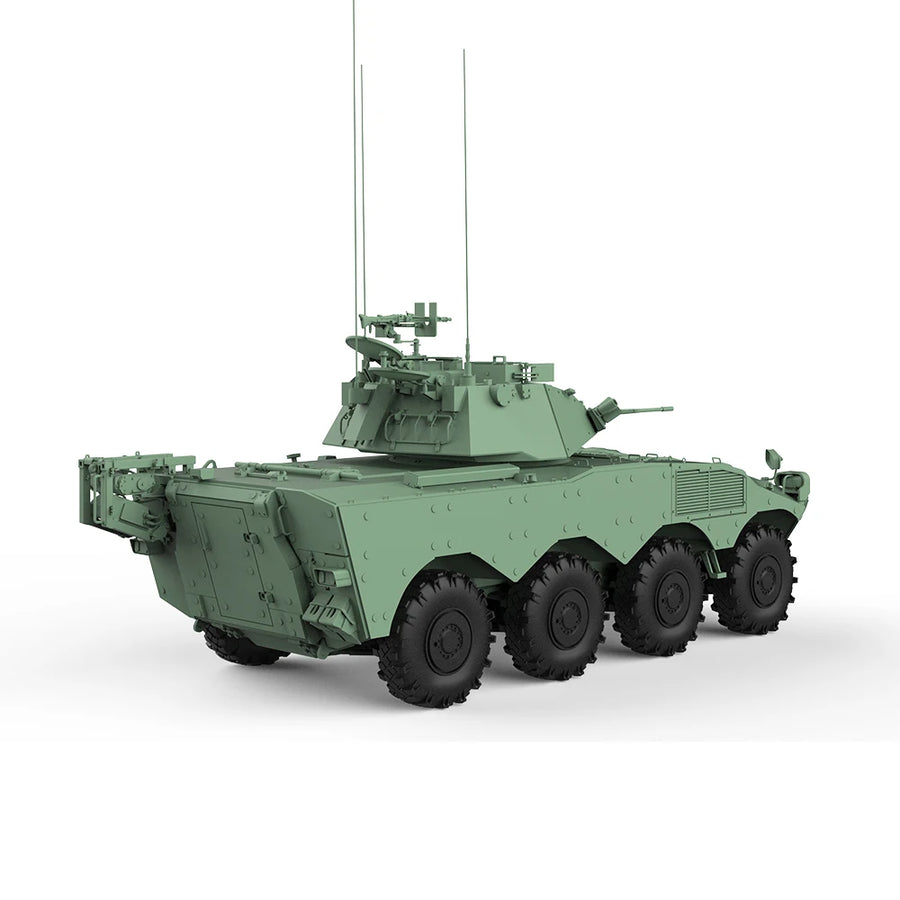 Modern Italian VBC 8x8 Armored Personnel Carrier 1/48 Resin Vehicle Kit - resin model view 4