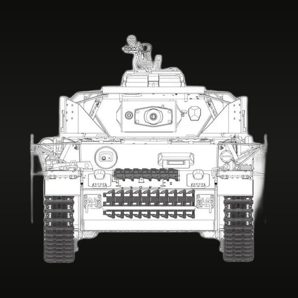 WWII German Panzer III Medium Tank Early Production 1/35 Resin Vehicle Kit