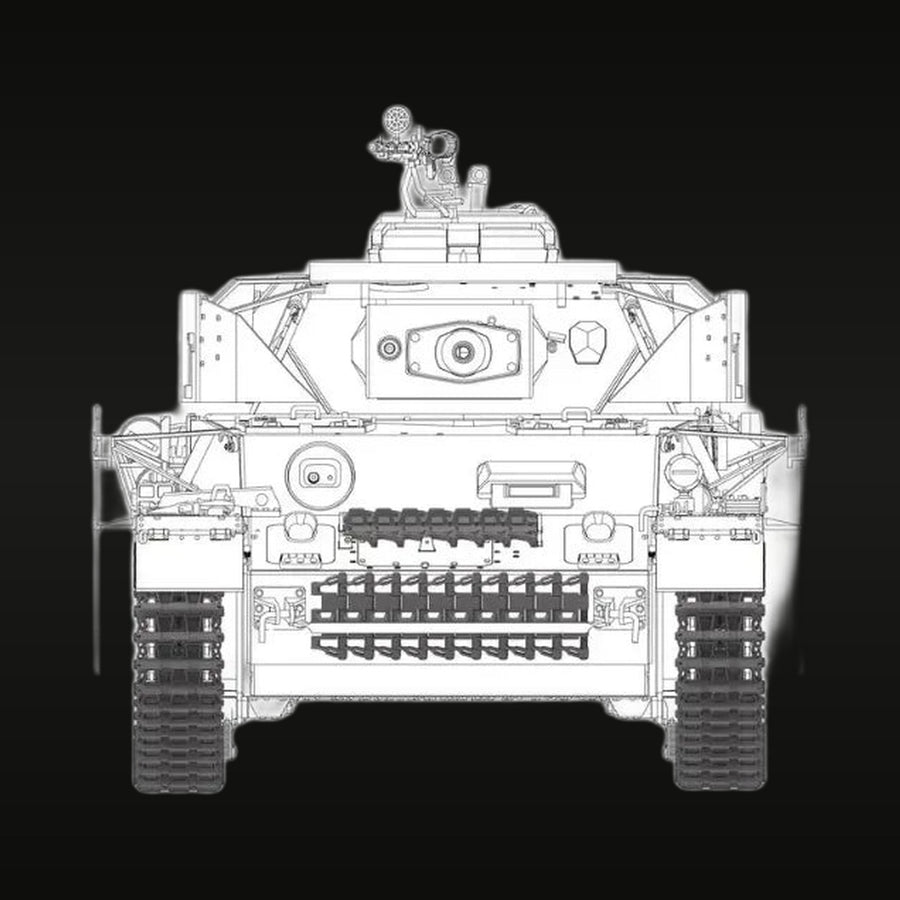 WWII German Panzer III Medium Tank Early Production 1/35 Resin Vehicle Kit - unpainted resin model kit