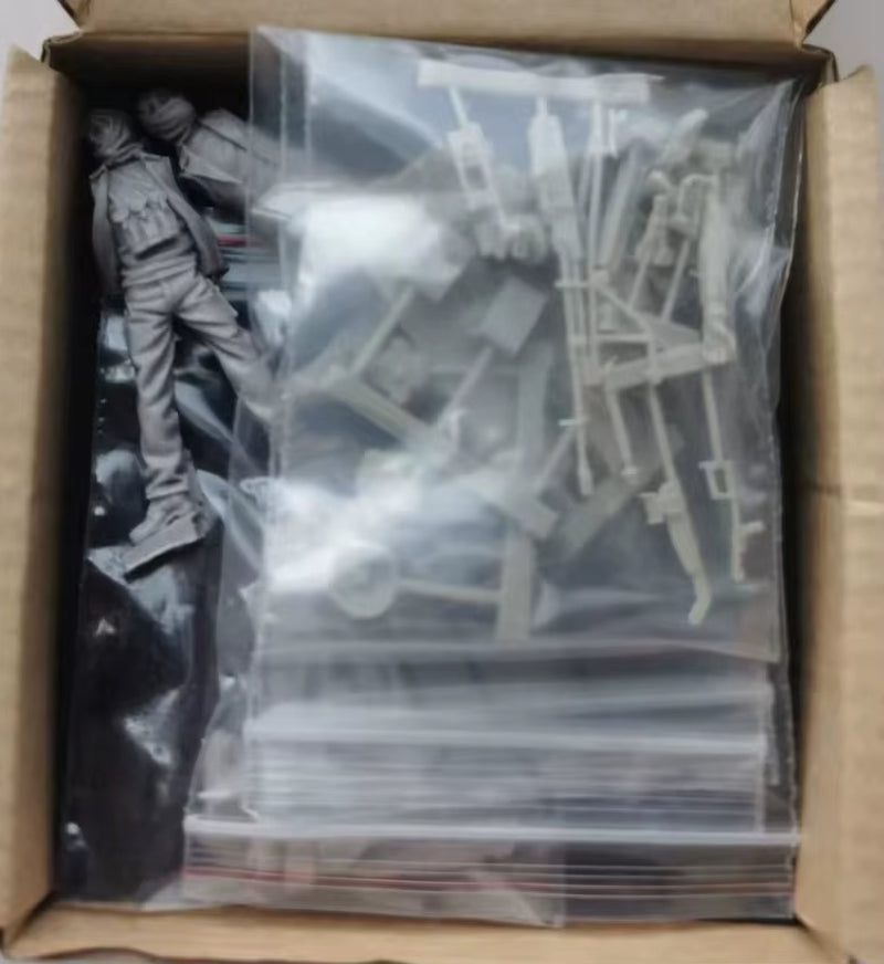 WWI British Crossley Tender Patrol Middle East Pre-Painted 1/35 Diorama Kit - resin model view 5