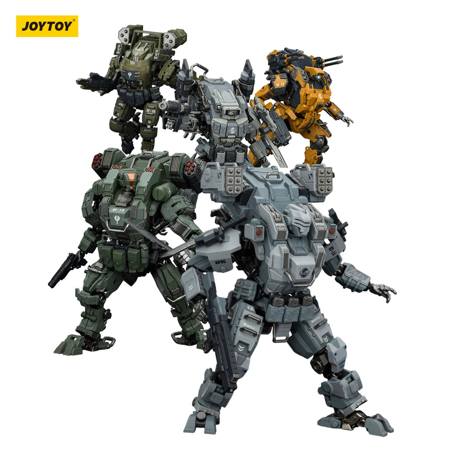 Sci-Fi Mecha Exosuit with Dual Cannons and Weapon Array 1/25 Resin Kit - resin model view 2