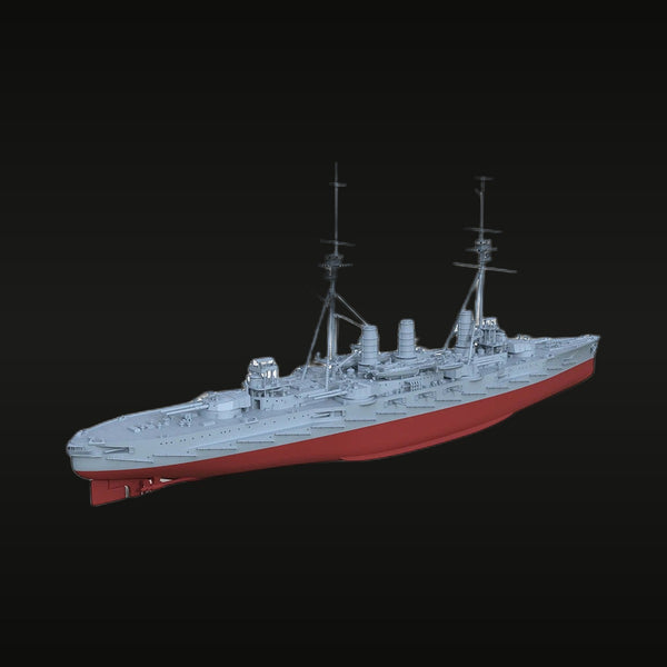Japanese Battleship Settsu 1920 1/700 Resin Ship Kit