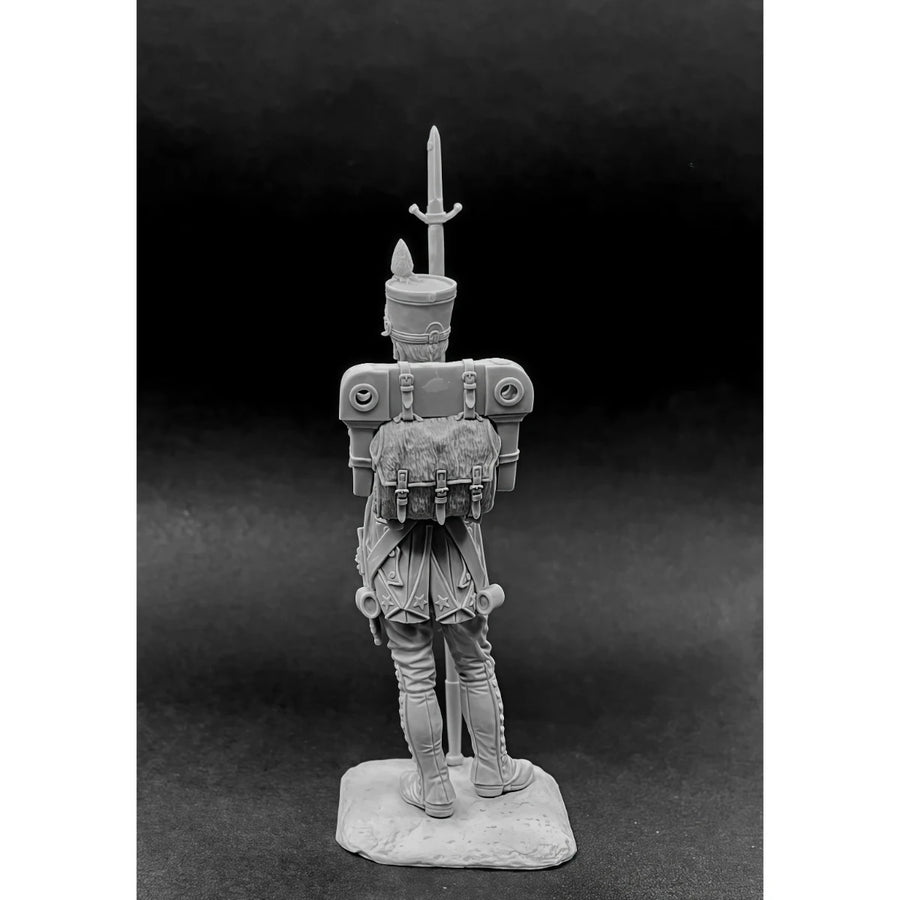 Napoleonic French Infantry Soldier with Pike 54mm Resin Figure Kit - resin model view 4