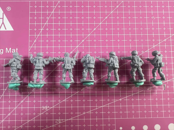 Modern Special Forces Operators 7-Figure Set 28mm Resin Kit
