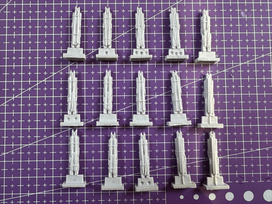 1/35 Folding Field Cots Set (Resin Accessory) - resin model view 2