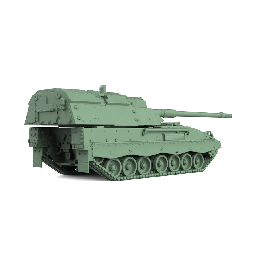 German PzH2000 Self-Propelled Howitzer 1/144 Resin Model Kit - 1/144 resin model view 2