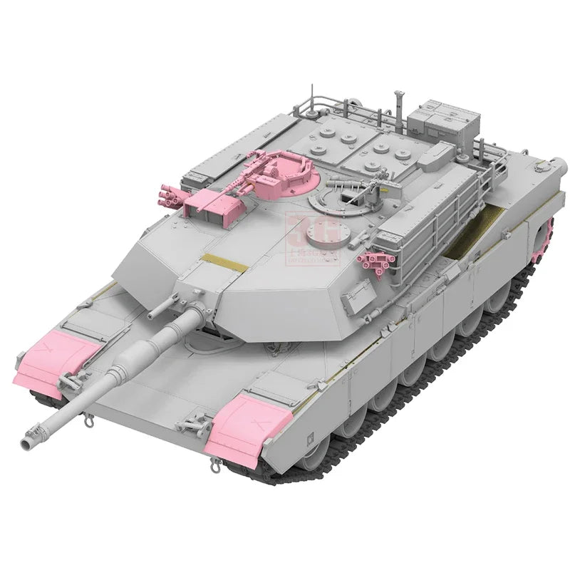 Modern M1A1 Abrams Main Battle Tank 1/35 Resin Vehicle Kit - resin model view 2