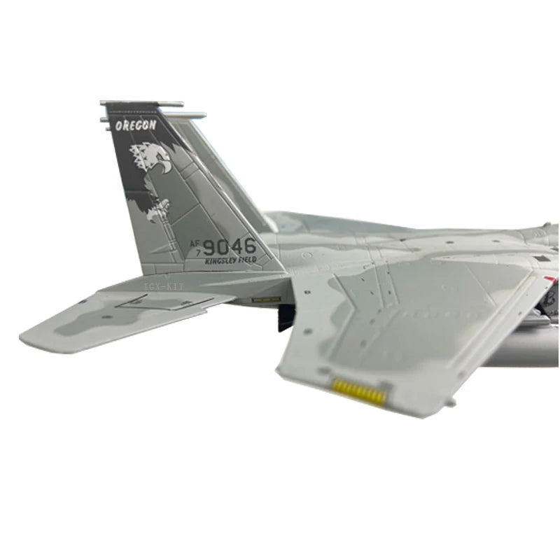 F-15 Eagle Fighter Jet Diecast Model 1:100 Scale with Display Stand - 1/100 resin model view 6