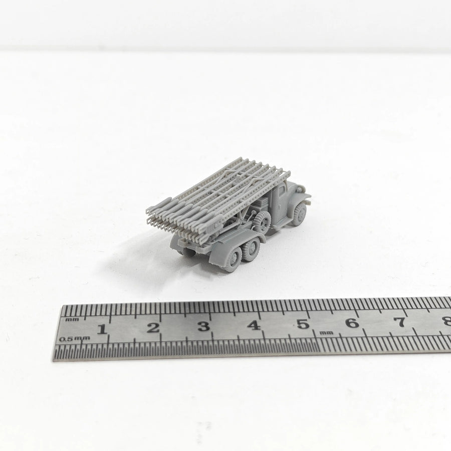 Soviet BM-13 Katyusha Rocket Launcher 1/144 Resin Model Kit - 1/144 resin model view 4
