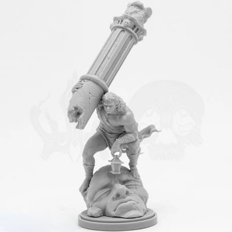 Medusa Gorgon Mythological 30mm Resin Figure Kit - 30mm resin model view 4