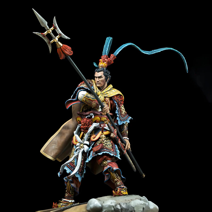 Lü Bu Three Kingdoms Warlord 1/16 Resin Figure Kit - 1/16 resin model view 3