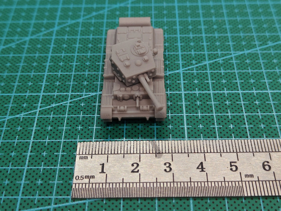 WWII British Cromwell Tank 1/144 Scale Resin Model Kit - 1/144 resin model view 2