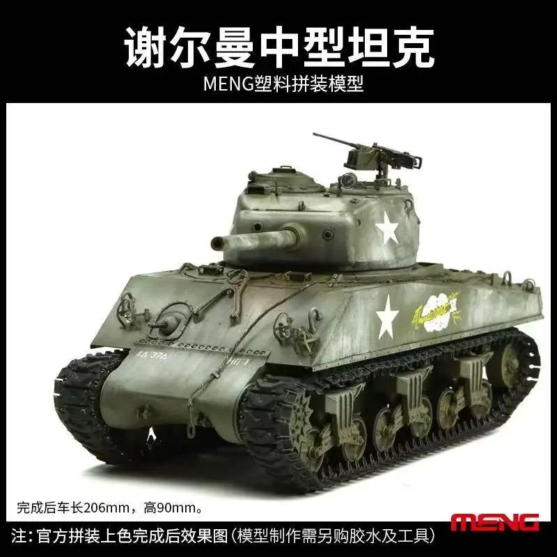 M4A3(76)W Sherman Tank 1/35 Scale Resin Model Kit - 1/35 resin model view 6