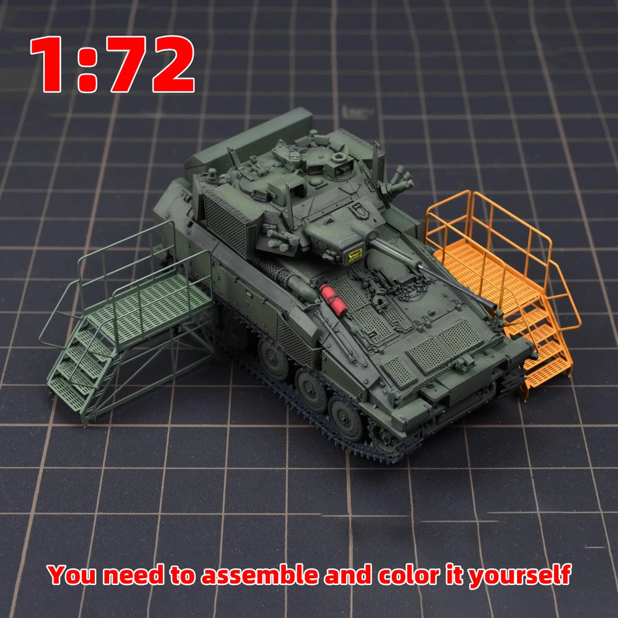 Aircraft Ground Crew Ladders Set 1:72 Resin Model Kit - 1/72 resin model view 4