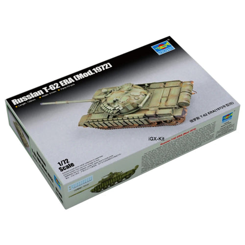 Russian T-62 ERA Medium Tank Mod.1972 1/72 Resin Model Kit
