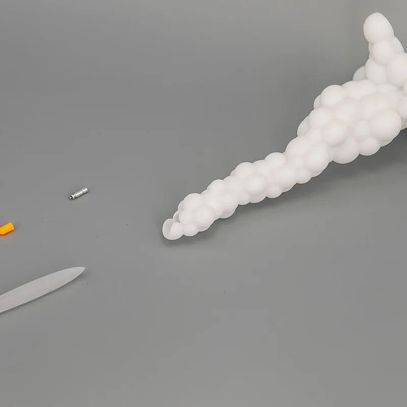 Rocket Launch Vertical Thrust Display Effect Resin Diorama Figure - resin model view 2