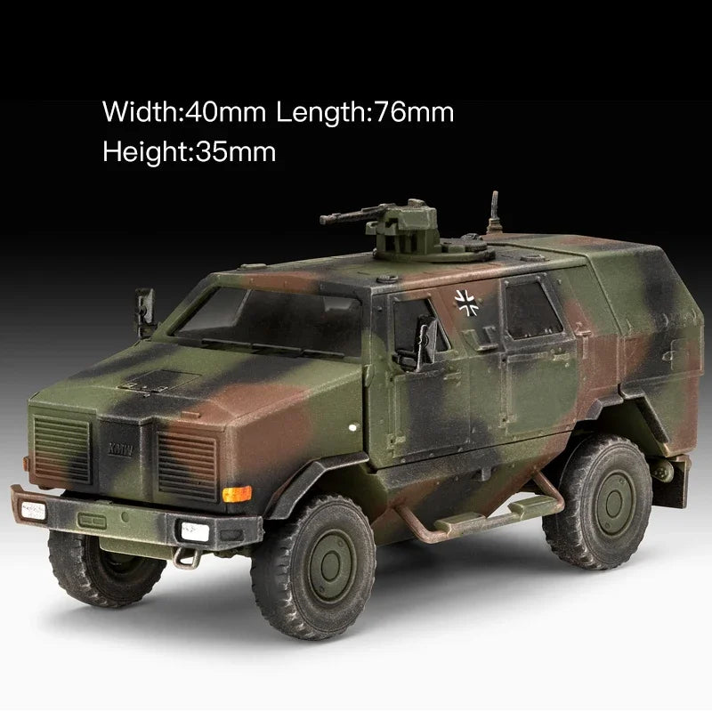 ATF Dingo 1 ISAF 1/72 Scale Resin Model Kit - 1/72 resin model view 2