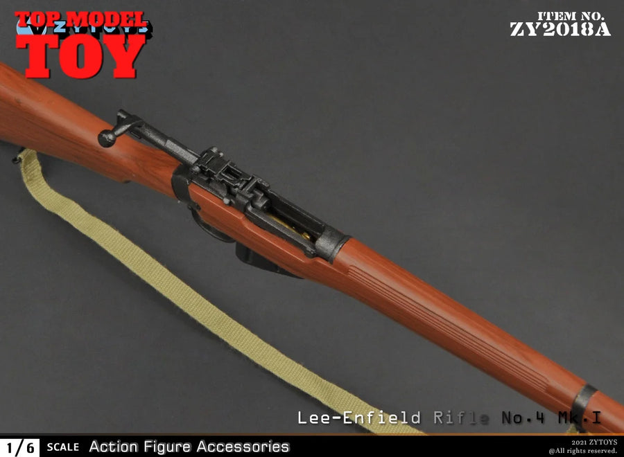 Lee-Enfield No.4 Mk.I Rifle Set 1/6 Resin Accessory Kit - 1/6 resin model view 5
