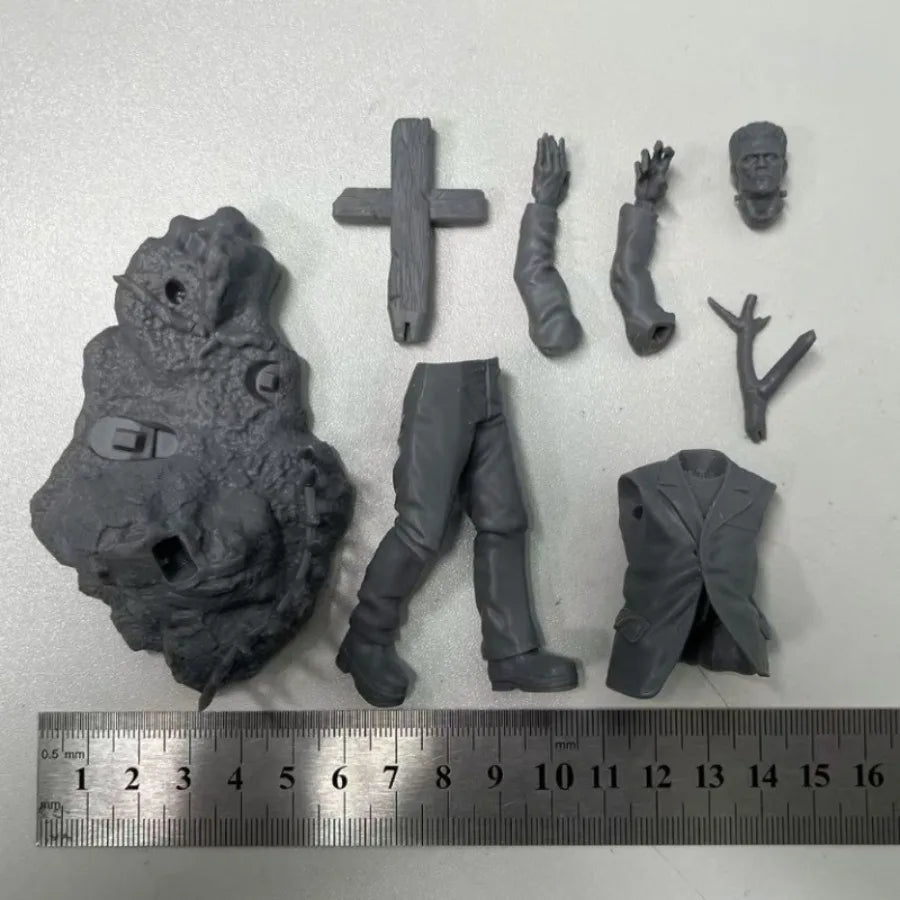 Frankenstein's Monster Classic Horror 1/24 Resin Figure Kit - 1/24 resin model view 3