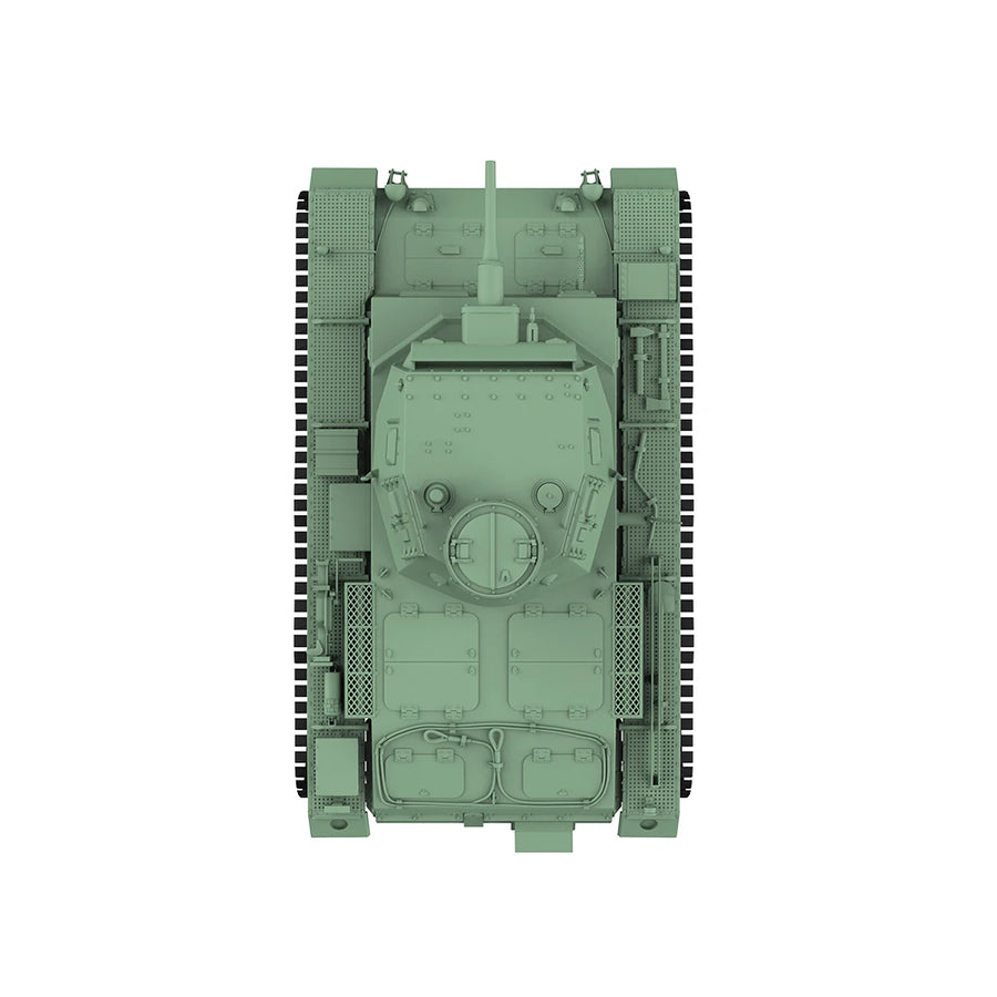 WWII German Panzer III Ausf.F 1/56 Resin Model Kit - 1/56 resin model view 4