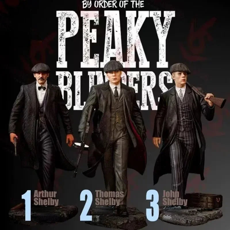 Peaky Blinders Shelby Brothers 1/24 Resin Figure Set - Arthur Thomas John - 1/24 resin model view 2
