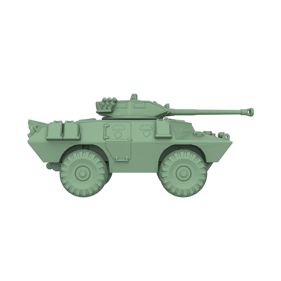 Modern/Cold War US Tracked Armored Personnel Carrier 1/56 Resin Vehicle Kit - resin model view 4