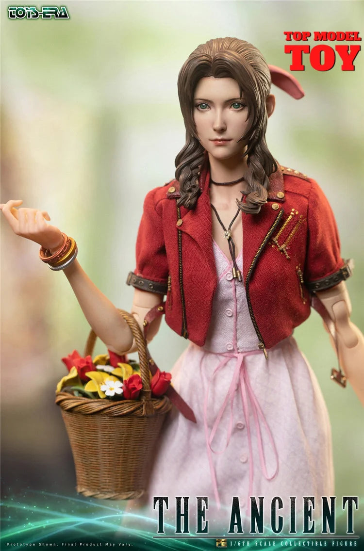 Aerith Gainsborough Final Fantasy VII Remake 75mm Resin Bust Kit - resin model view 4