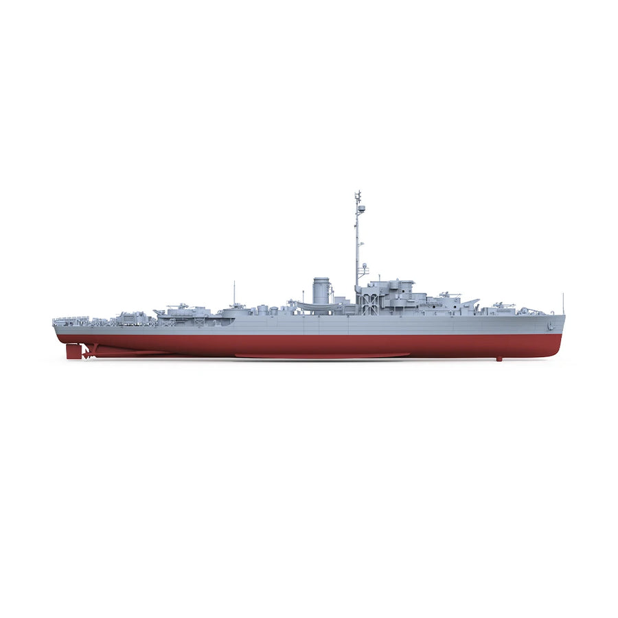 USS Hoquiam PF-5 Patrol Frigate 1/700 Resin Model Kit - 1/700 resin model view 2