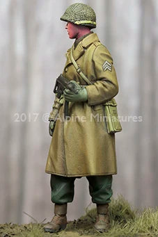 WWI British Soldier with Rifle 1/35 Resin Figure - 1/35 resin model view 6