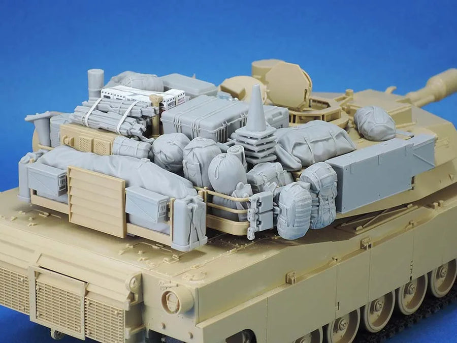 M1A1-M1A2 Abrams Main Battle Tank 1/35 Resin Model Kit - 1/35 resin model view 3