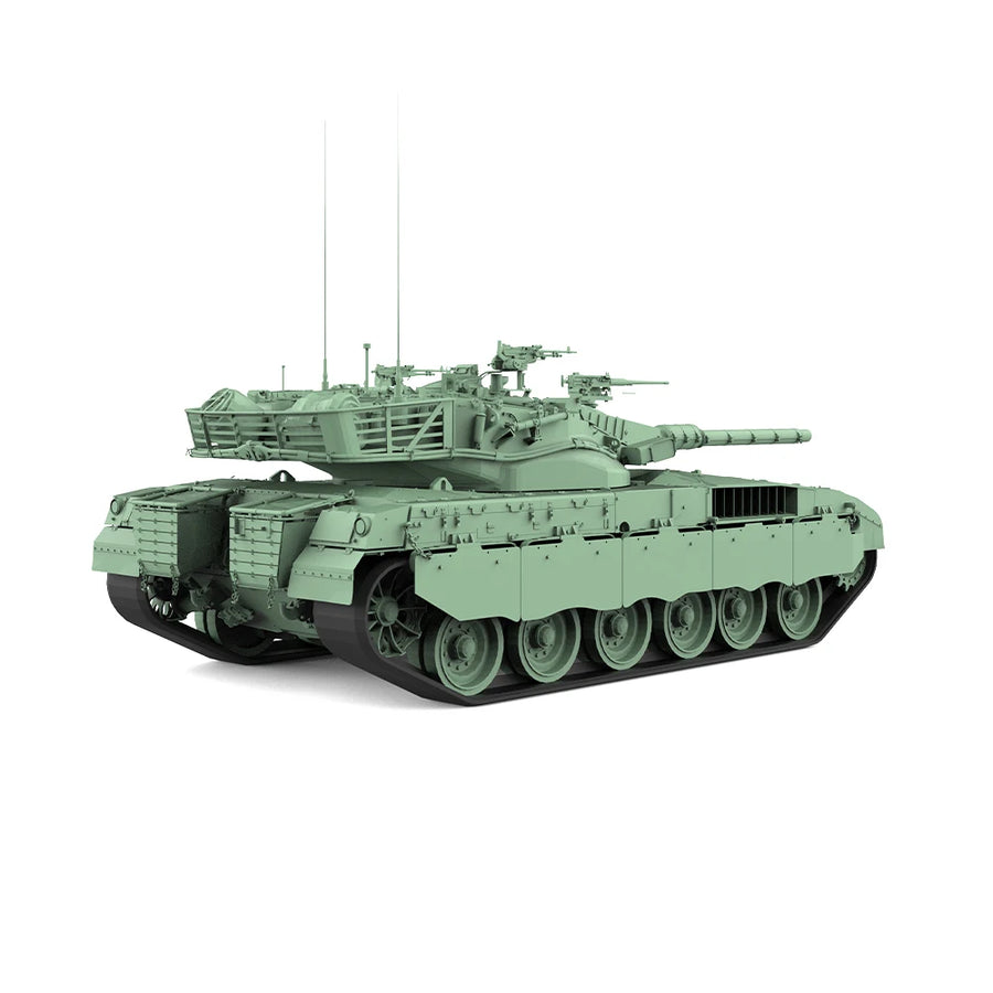 Israeli Merkava MK.1B Main Battle Tank 1/35 Resin Model Kit - 1/35 resin model view 2