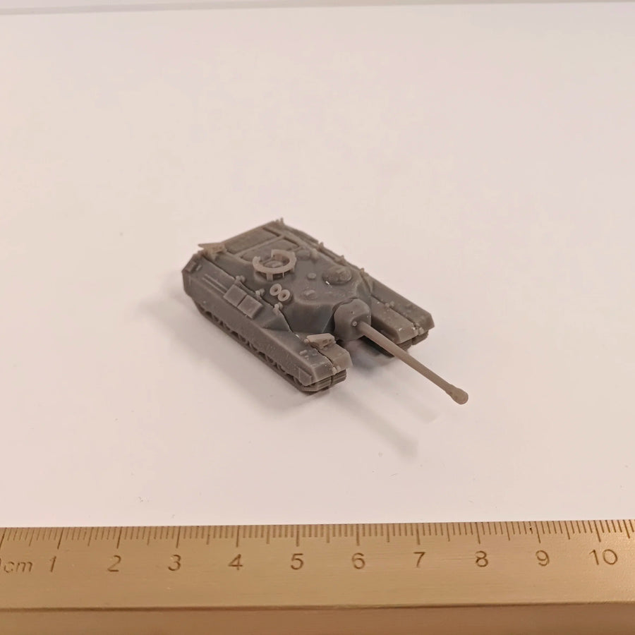 T95/T28 Super Heavy Tank Destroyer 1/144 Scale Resin Model Kit - 1/144 resin model view 2