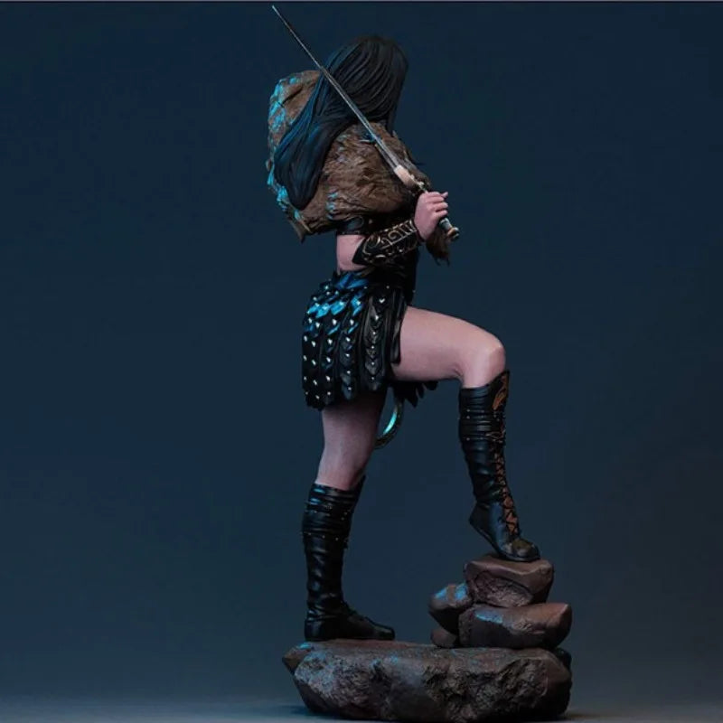 Barbarian Warrior with Lion Pelt 1/24 Resin Figure - 1/24 resin model view 4