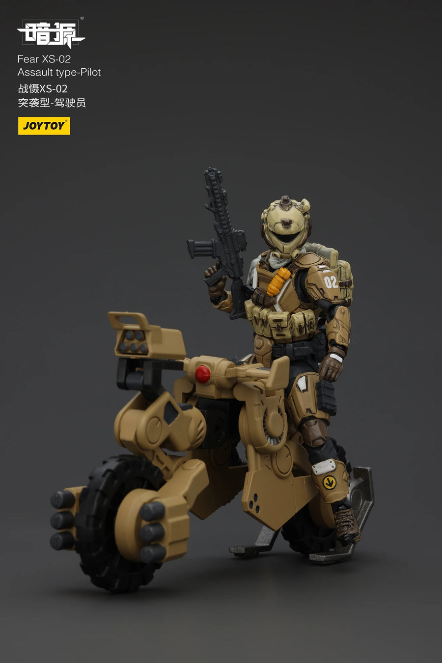 Sci-Fi Tactical Operator Set with Assault Rifles 1/25 Resin Figure Kit - resin model view 4