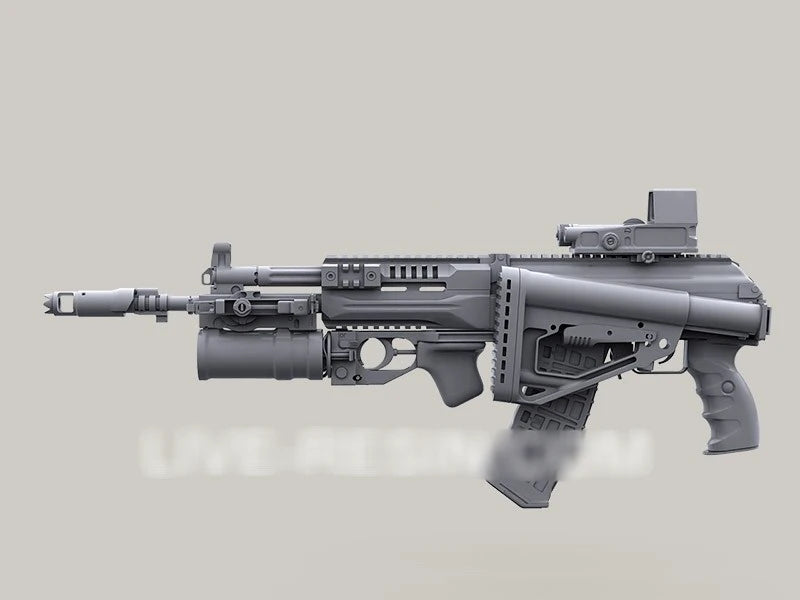 AK-12 Russian Assault Rifle Set 1/35 Resin Model Kit - 1/35 resin model view 6