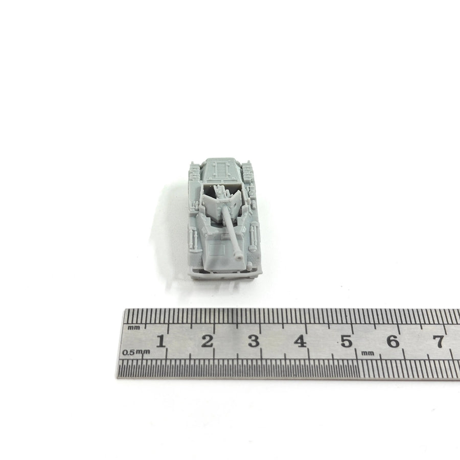 WWII German Sd.Kfz.234/4 Armored Car 1/144 Resin Model Kit - 1/144 resin model view 3