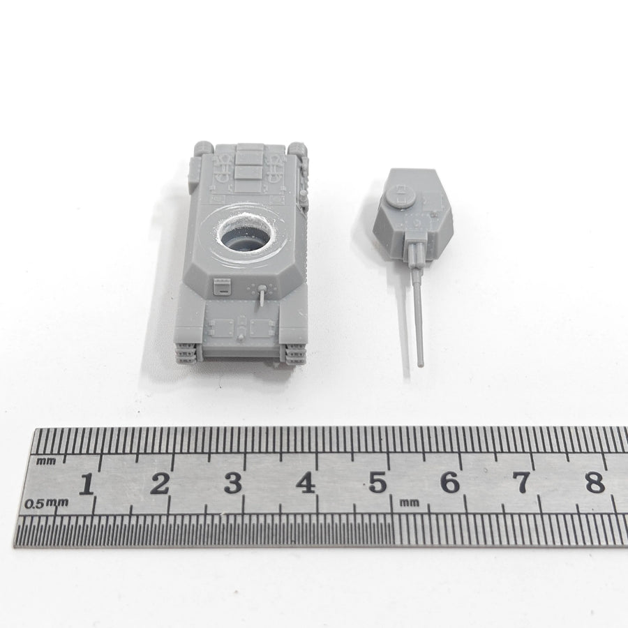 WWII Japanese Chi-To Medium Tank 1/144 Resin Model Kit - 1/144 resin model view 5
