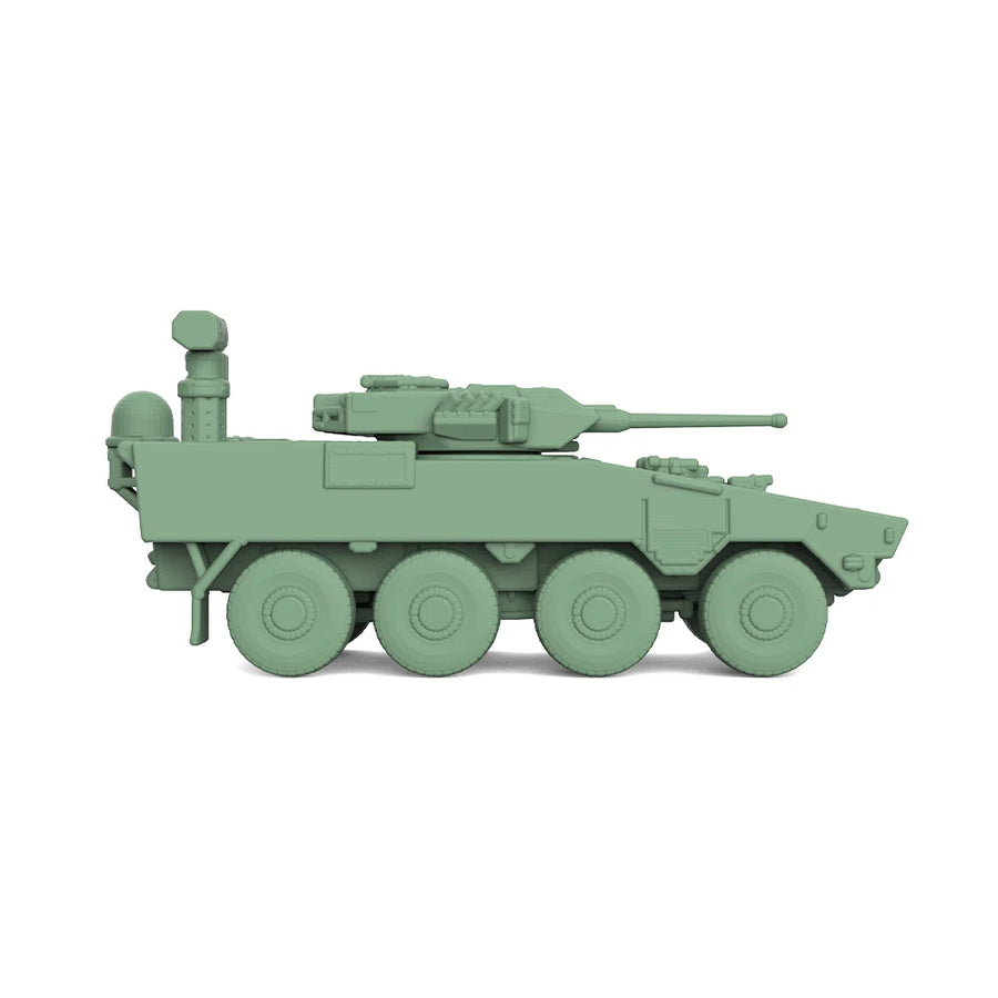 Modern Wheeled Armored Personnel Carrier 8x8 1/35 Resin Vehicle Kit - resin model view 3