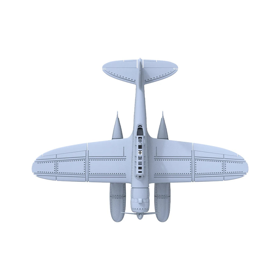 Japan E13A1 Type 0 Reconnaissance Seaplane 1/144 Resin Kit - 1/144 resin model view 2