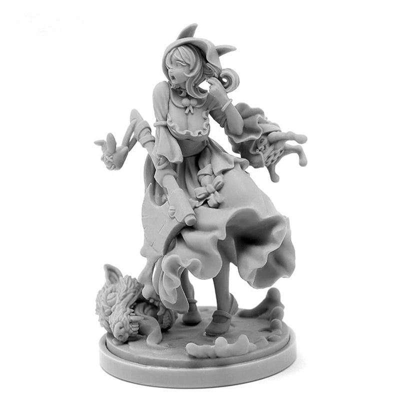 Goddess KD 28385 28mm Resin Figure Kit - 28mm resin model view 2