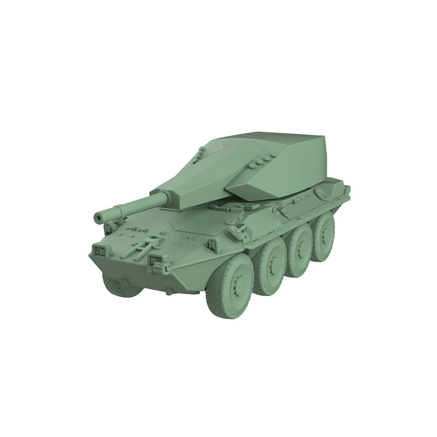 Italian B1 Centauro 155mm Tank Destroyer 1/87 Resin Model Kit - 1/87 resin model view 2
