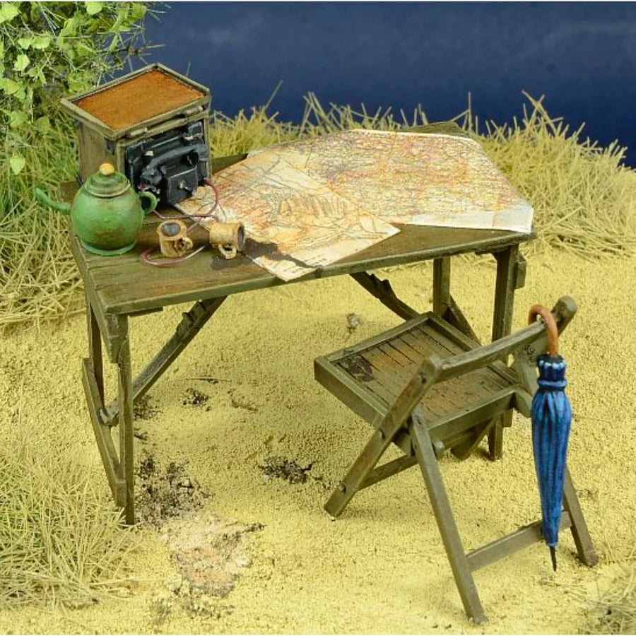 WWII British Officers Military Diorama Set 1/35 Resin Figure Kit - 1/35 resin model view 6