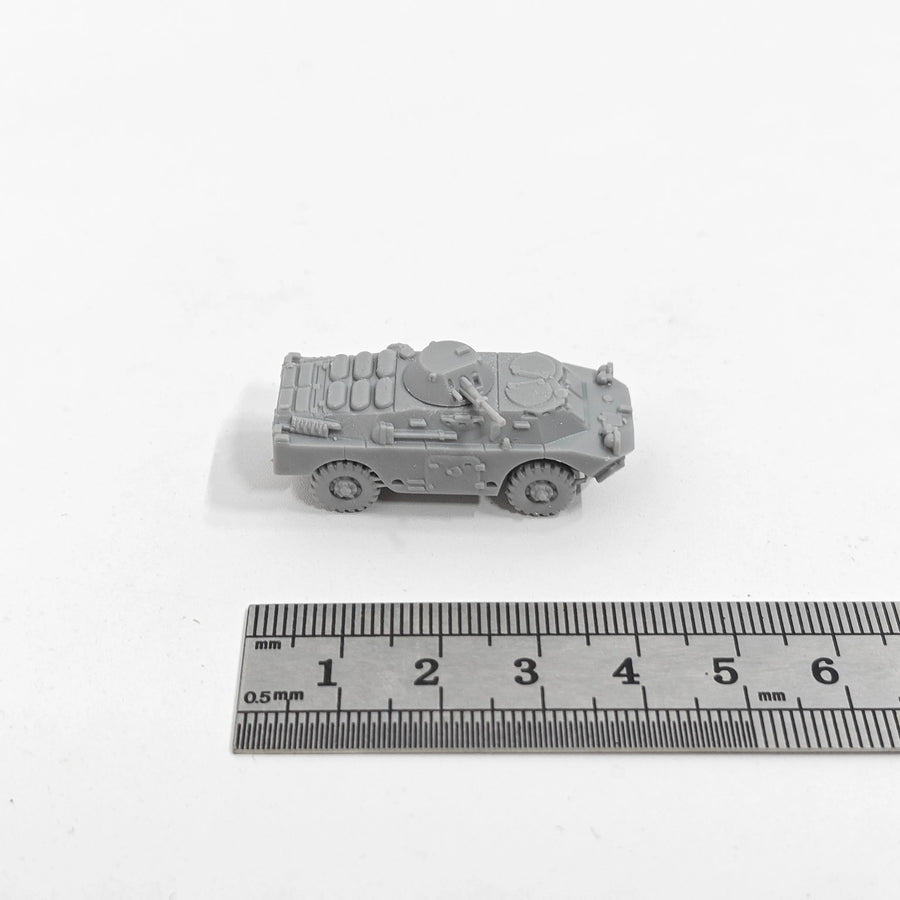 WWII Soviet BRDM-2 Armored Vehicle 1/144 Scale Resin Model Kit - 1/144 resin model view 3