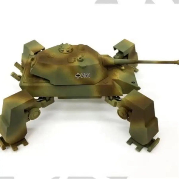 Sci-Fi German Mech Walker with 150mm Turret Gun 1/72 Resin Vehicle Kit