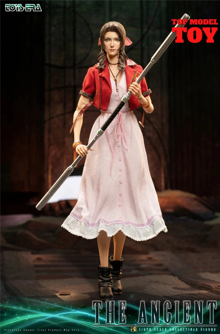 Aerith Gainsborough Final Fantasy VII Remake 75mm Resin Bust Kit - resin model view 5