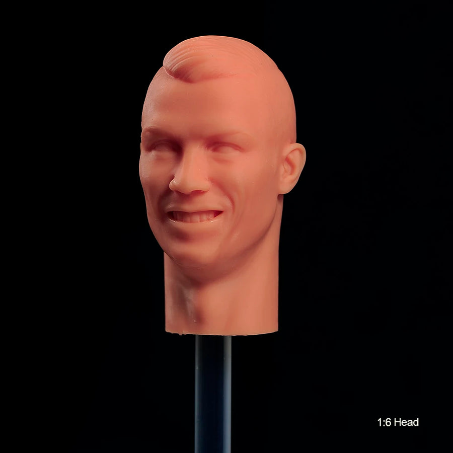 Cristiano Ronaldo Portrait 1/6 Scale Resin Head Sculpt Bust - 1/6 resin model view 5