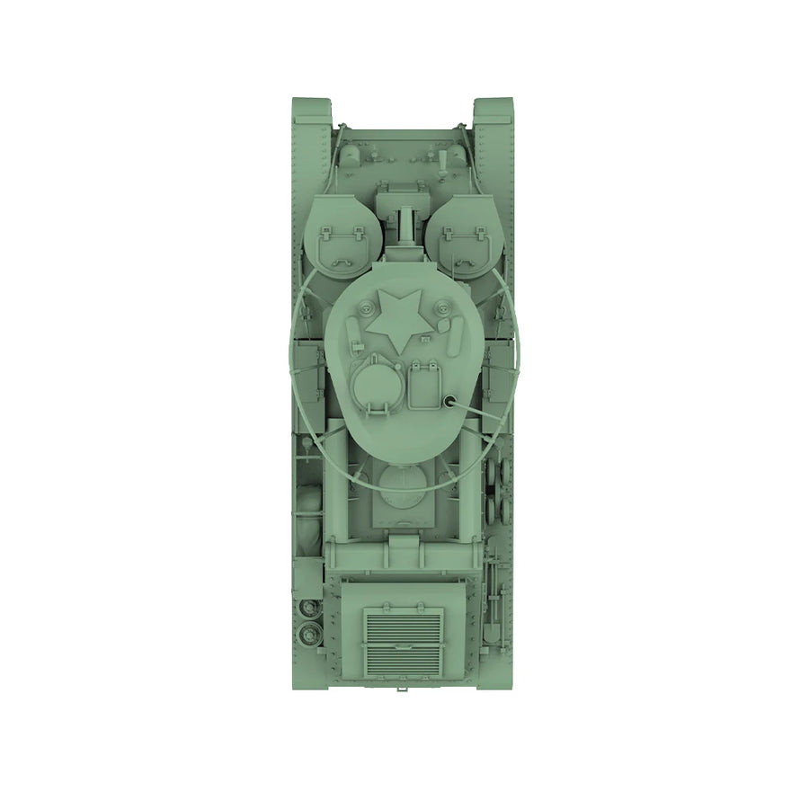 Soviet T-28 Medium Tank 1/56 Scale Resin Model Kit - 1/56 resin model view 4