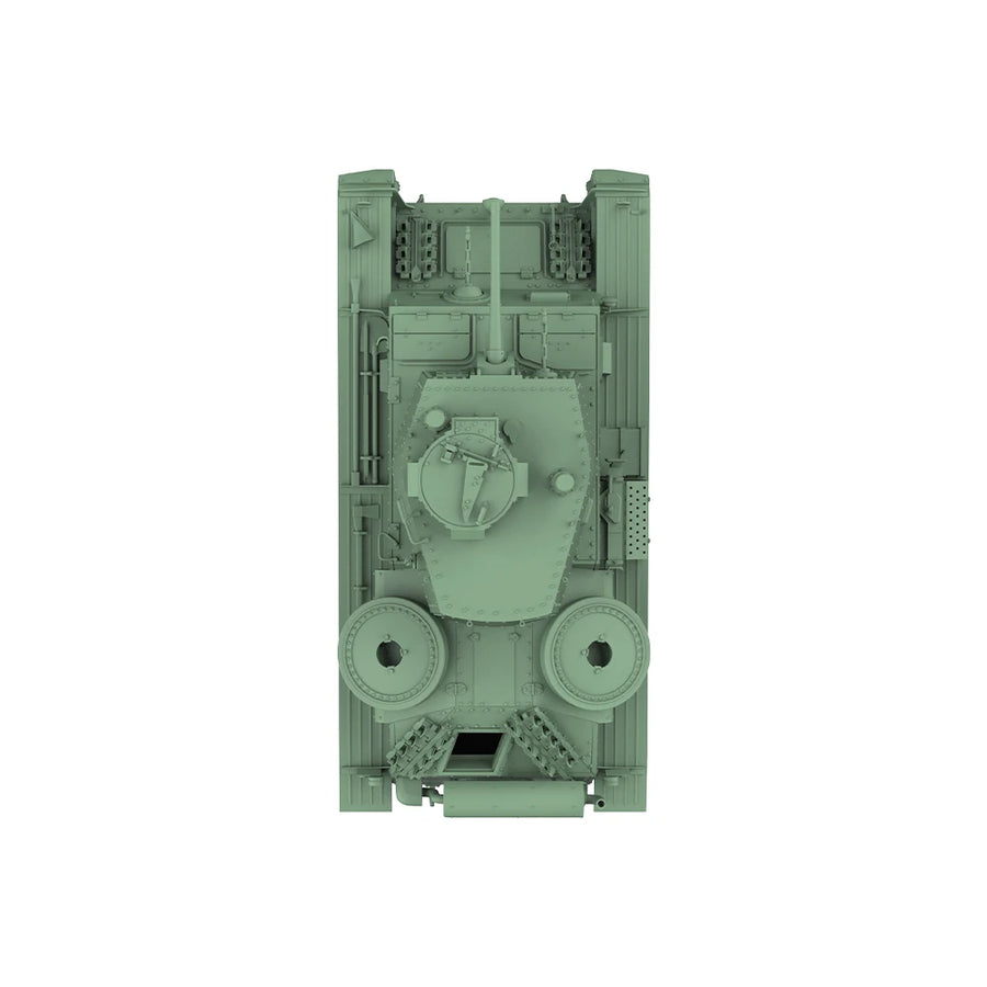 WWII European/Soviet Light Tank Miniatures 1/48 Resin Vehicle Kit - resin model view 4