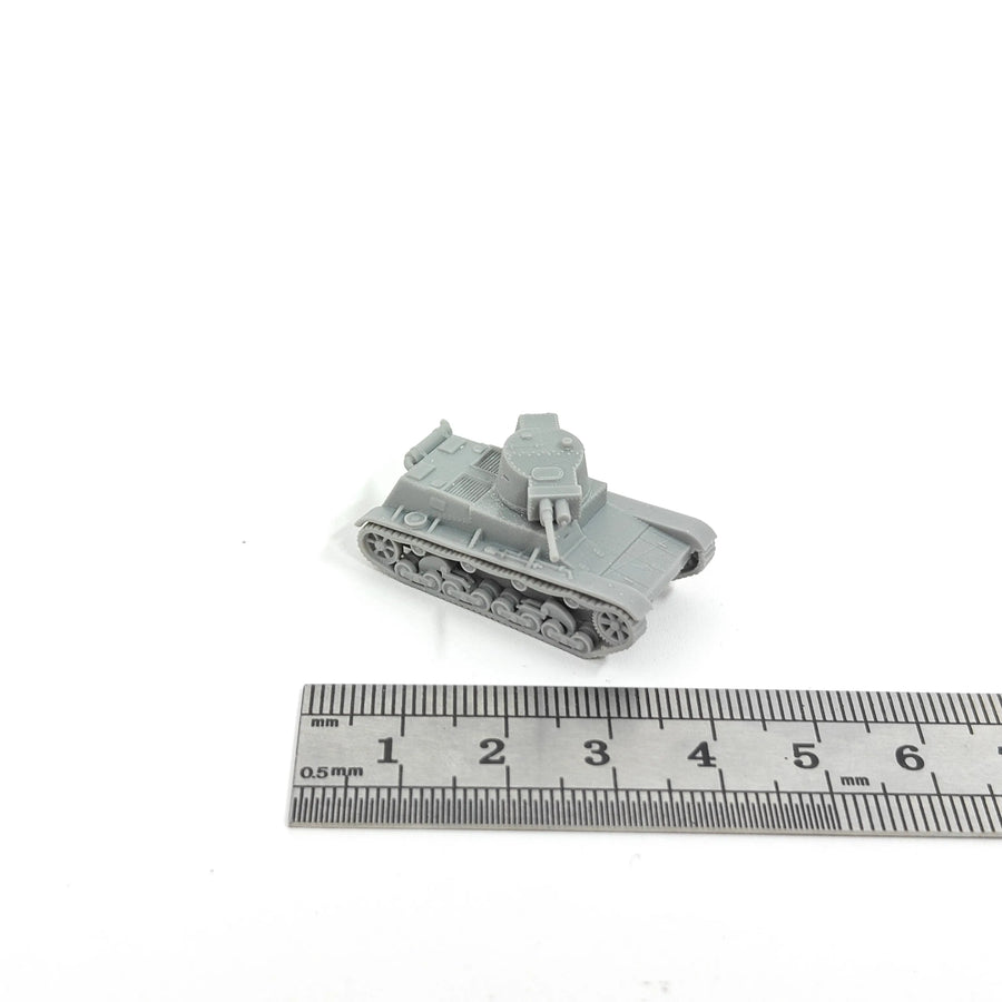 Polish 7TP Light Tank 1/144 Scale Resin Model Kit - 1/144 resin model view 2