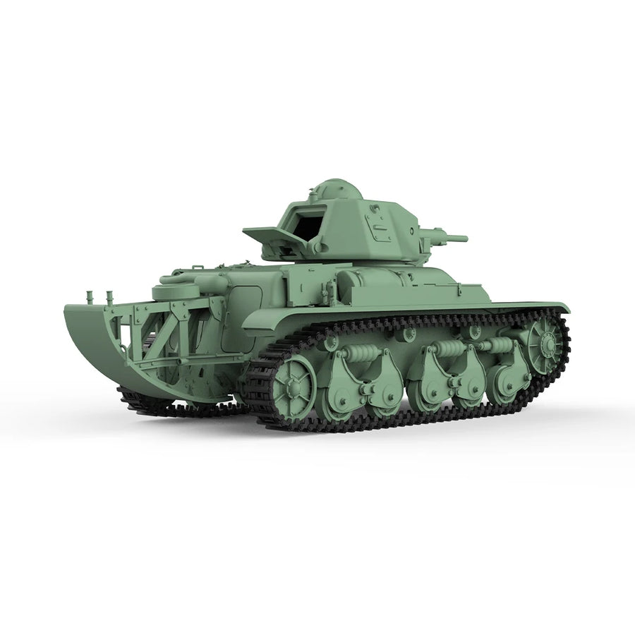French R-35 Light Tank 1/56 Scale Resin Model Kit - 1/56 resin model view 2